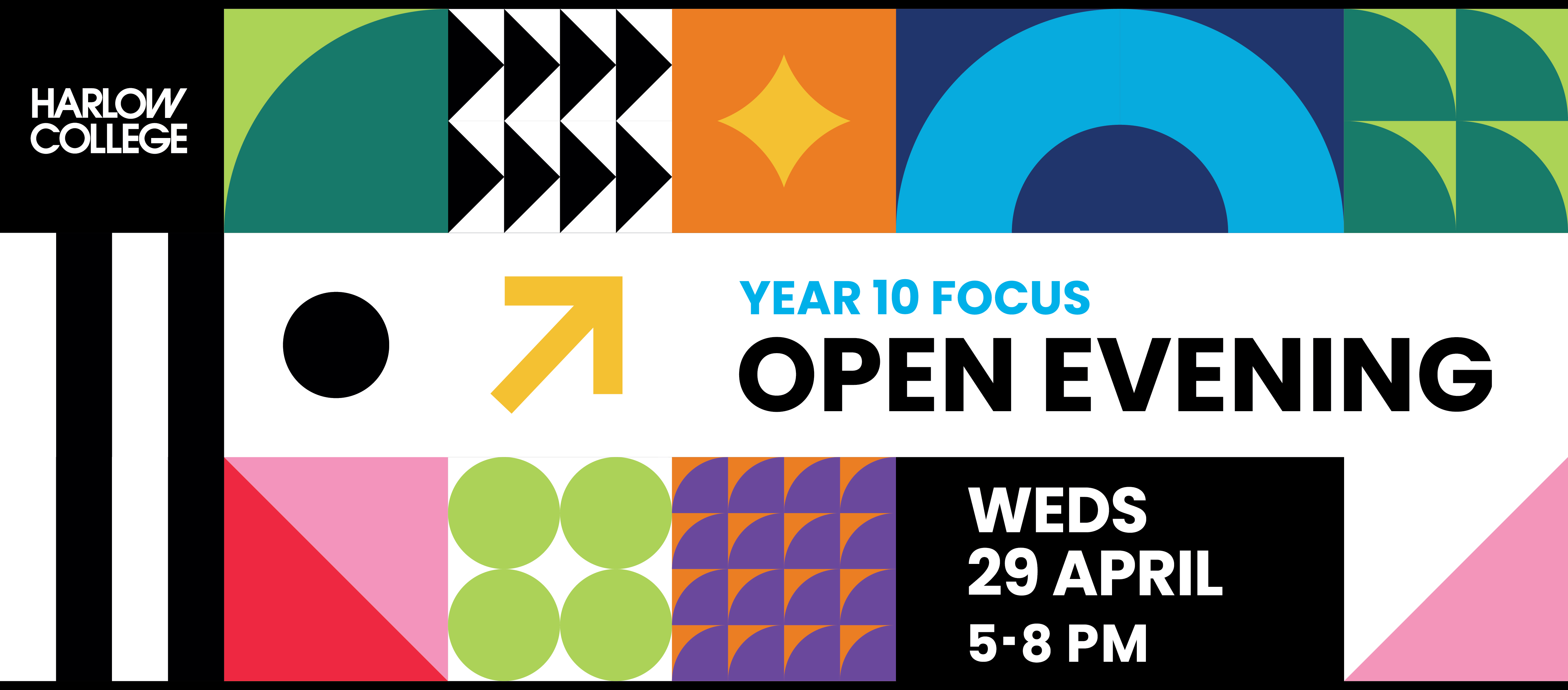Open Evening web banner April 26