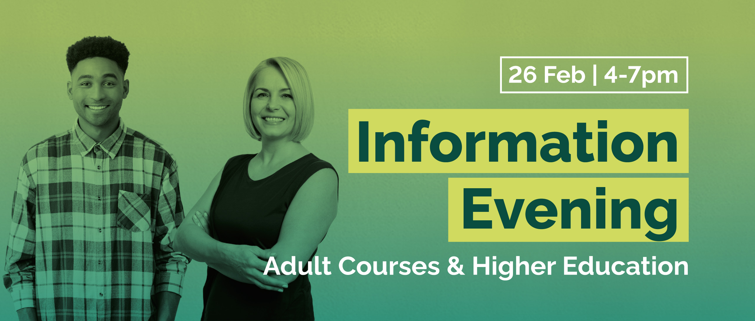 Adult Information Evening Web Banner