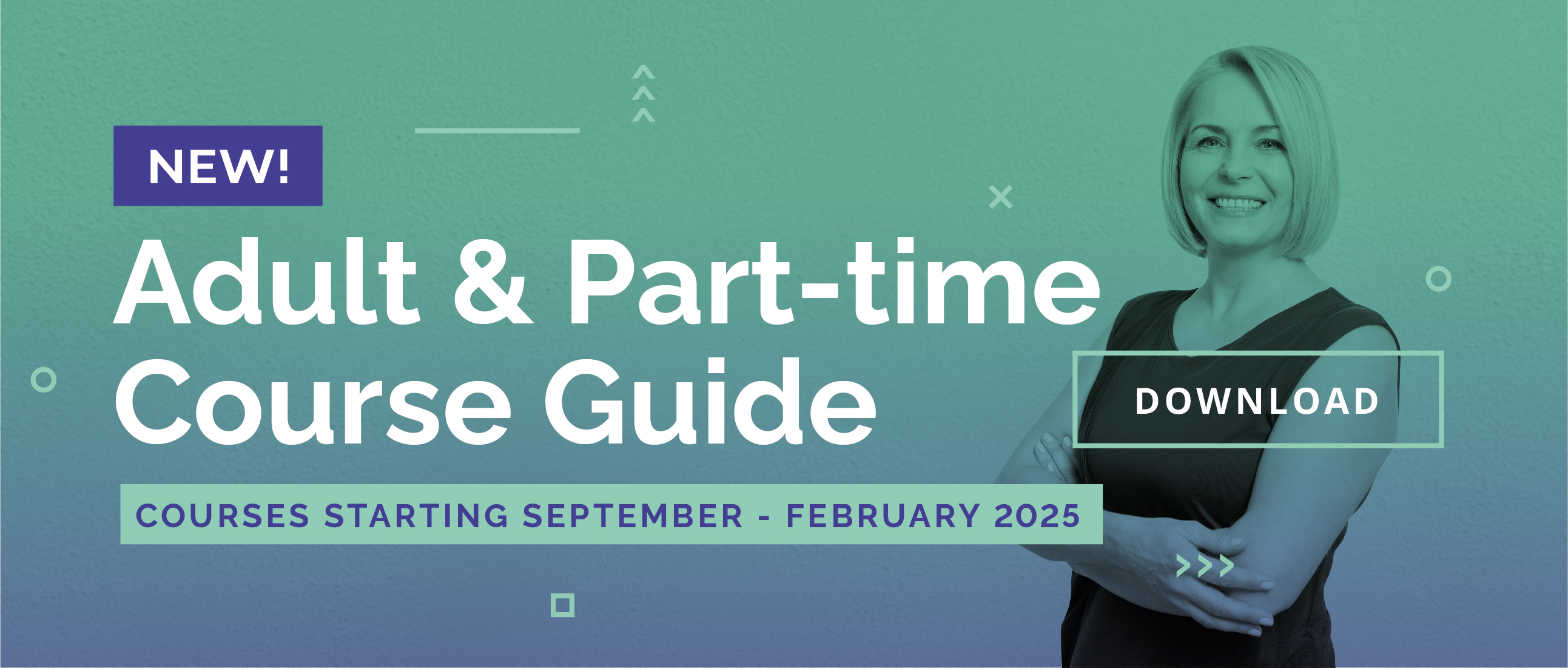 Adult and Part Time course guide september to february 2025